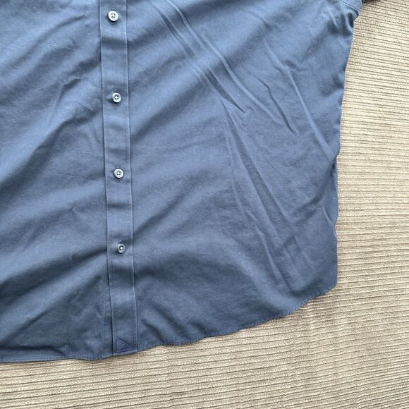 Untuckit Shirt Men 2XL Blue Cotton Long Sleeve Button Up Preppy Casual. - Picture 7 of 8